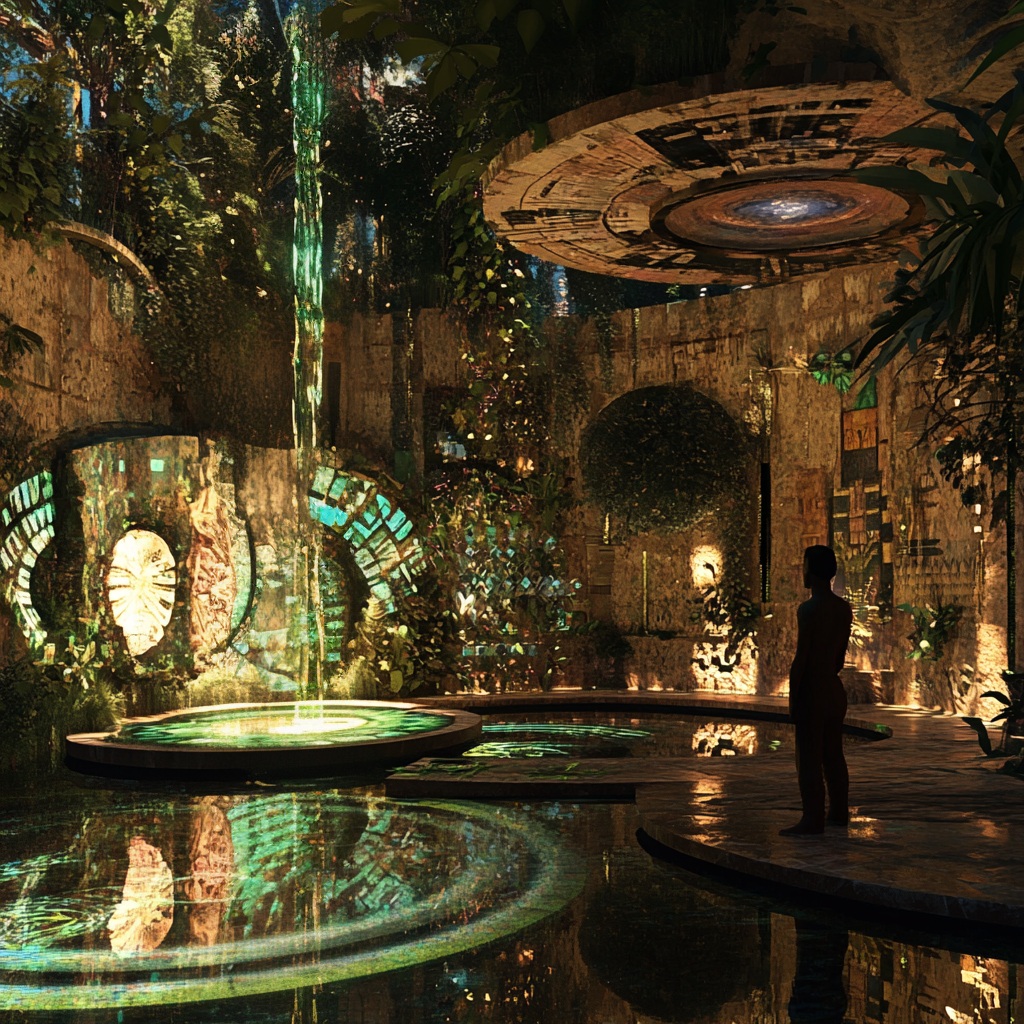 Immersive Techno-Art Experience