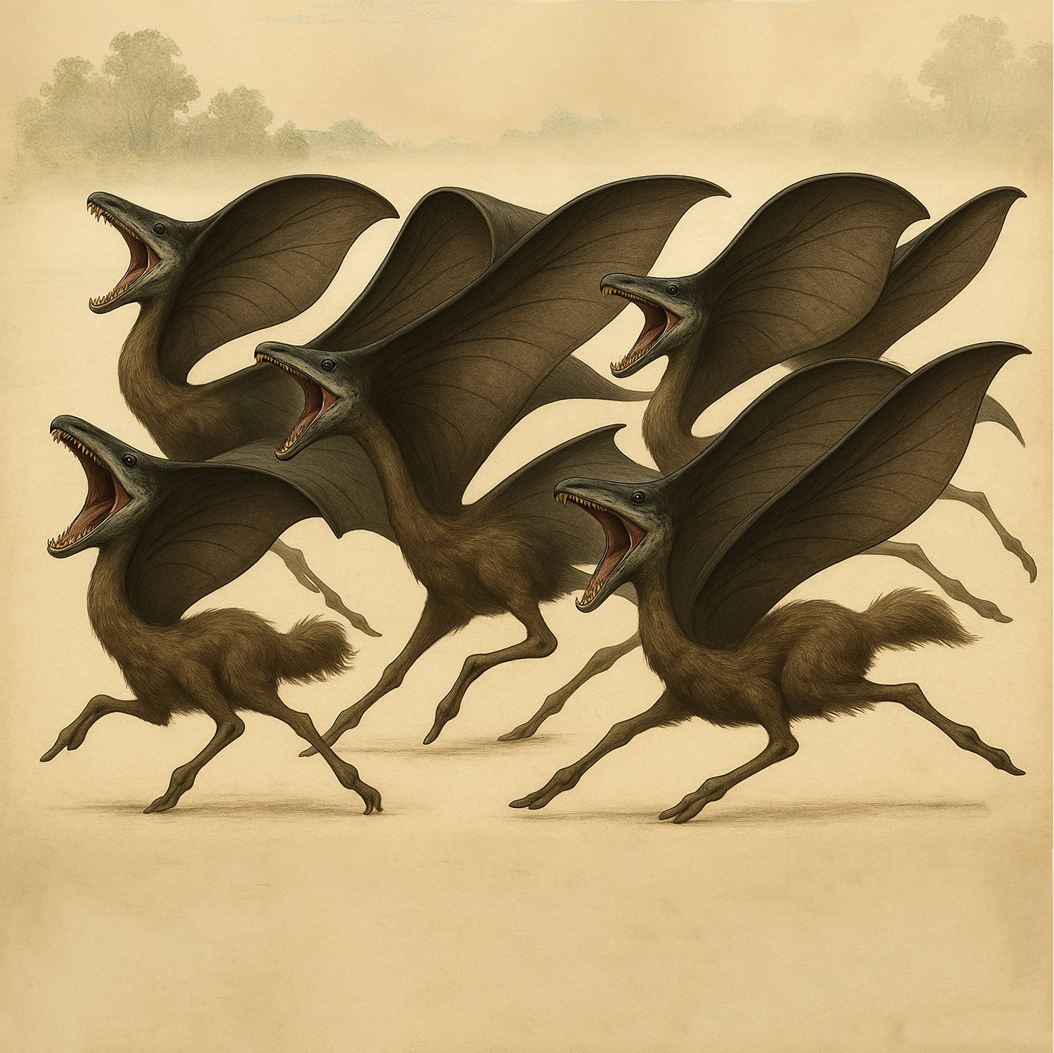 liminal bestiary. Illustrated Taxonomy