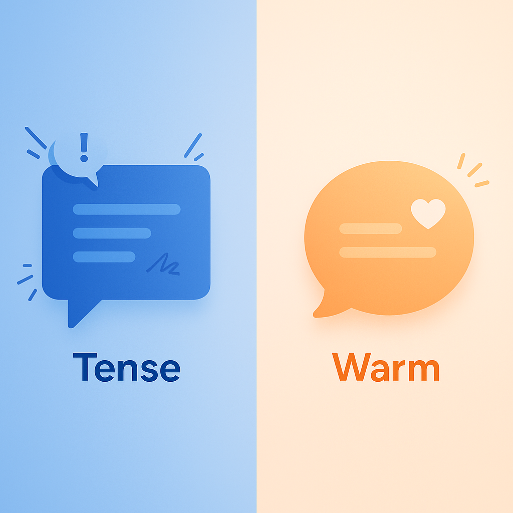 GentleTalk: Your AI Guide to Warmer Conversations