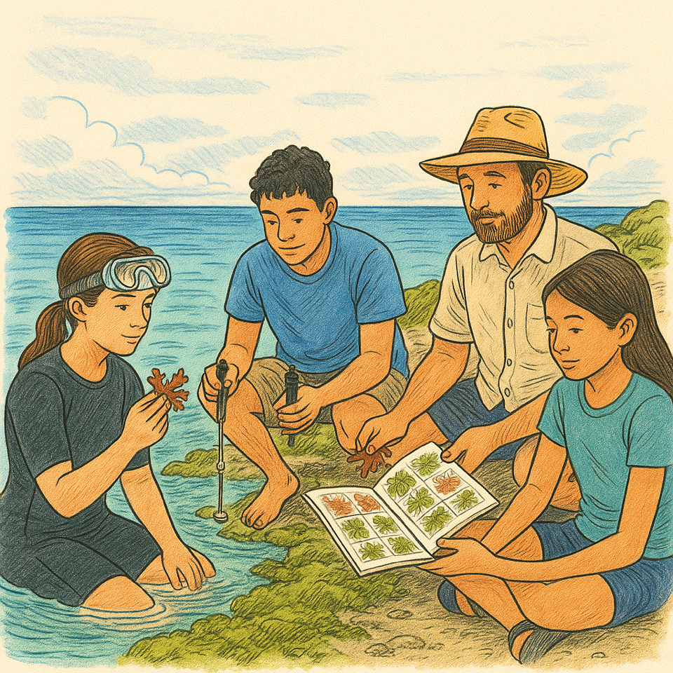 Bioindicators of the Sea: Citizen Science with Macroalgae in Cozumel