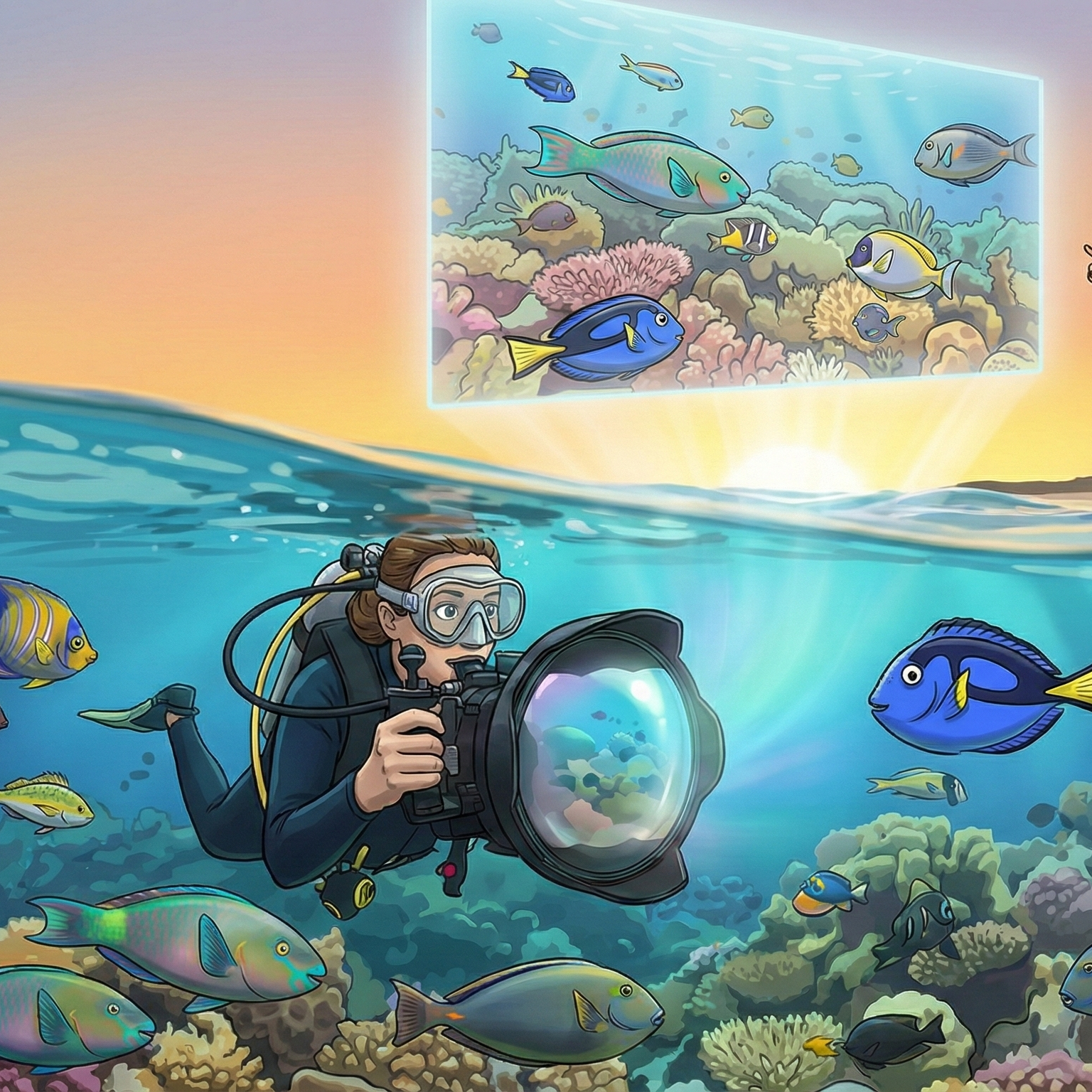 Fish Behaviour: Visual Narratives