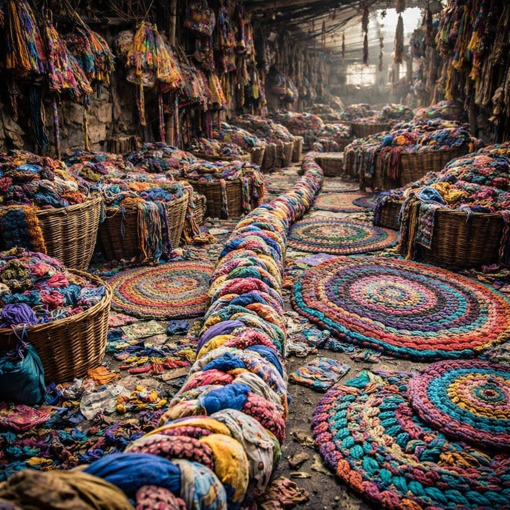 Weaving love with clothes