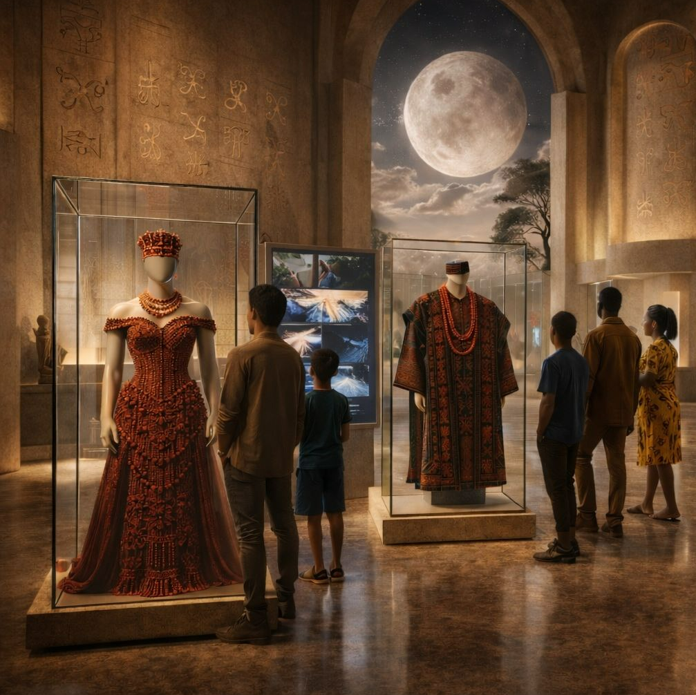 Reclaim. Digitize. Preserve. A hybrid exhibition exploring African fashion