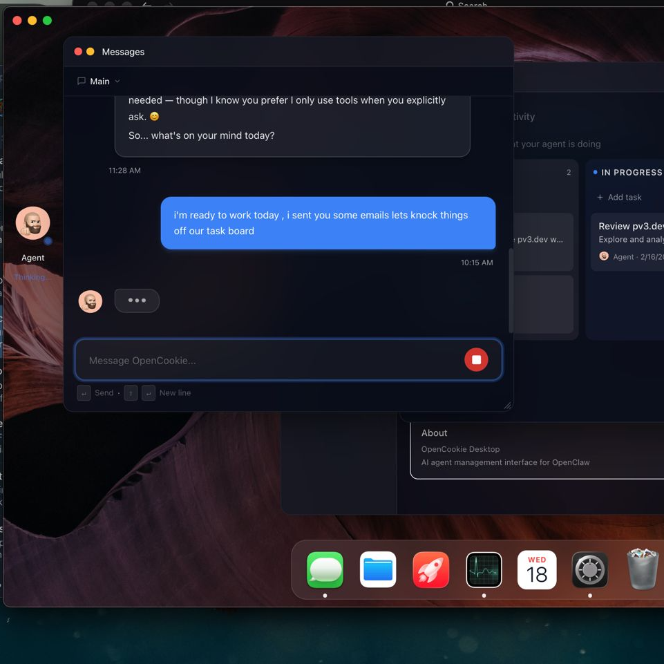 Cookie OS : Your own Agent, Your data