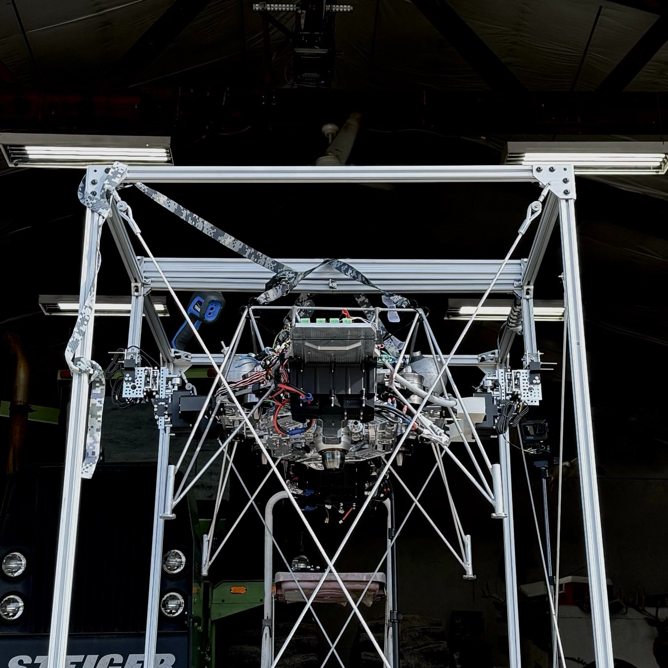 Lunar Lander Flight Dynamics Drone
