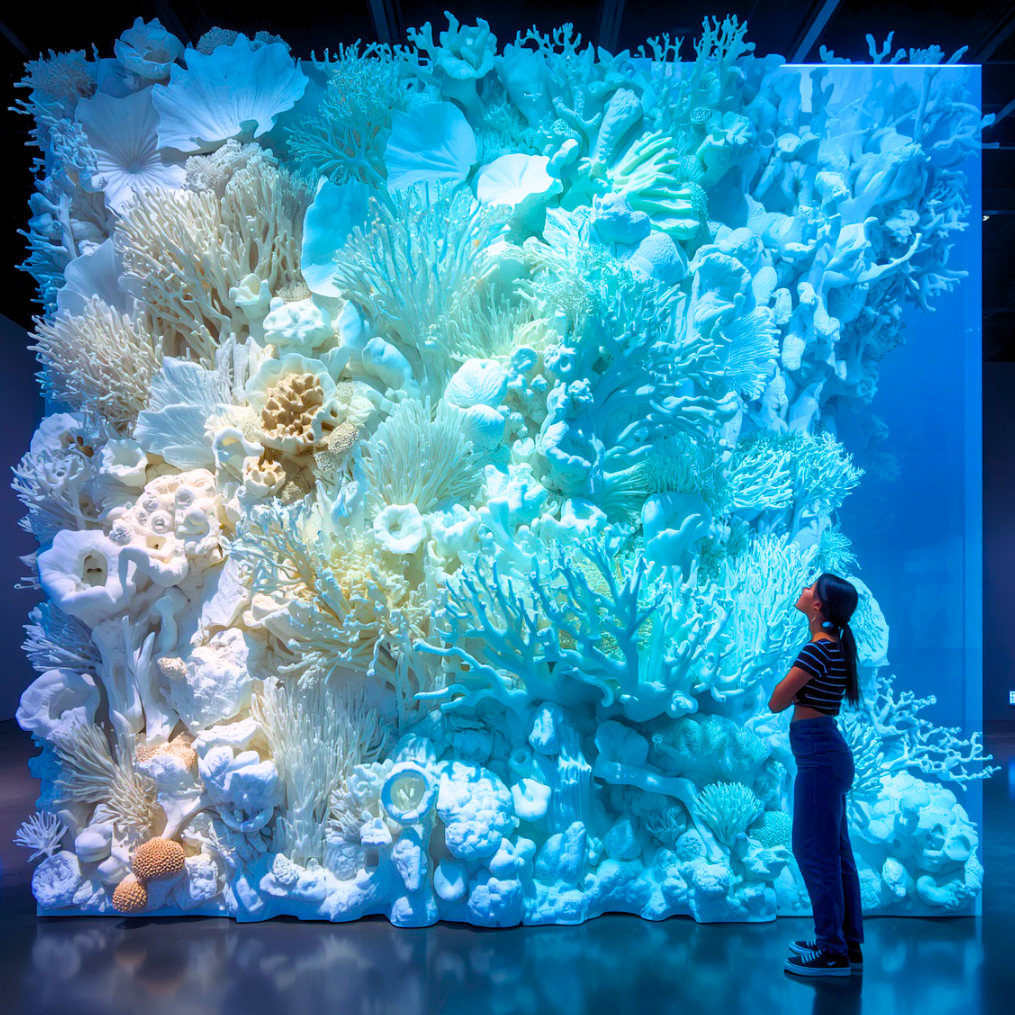 Coral Print: Art & Ocean Conservation Studio