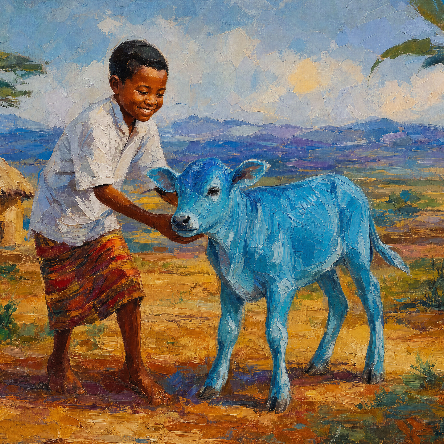 From AI Short to Full Movie: Bema and the Blue Calf