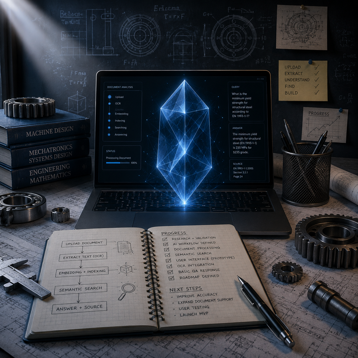 Project Keystone: AI-Powered Engineering Document Intelligence