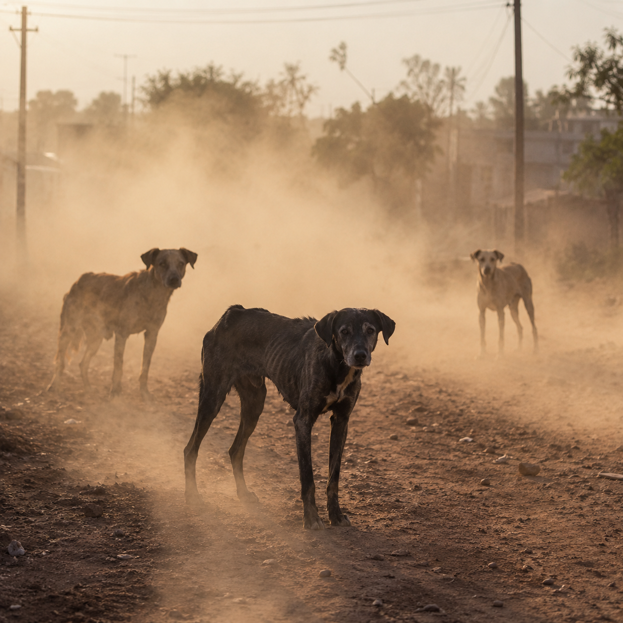 The Dogs and the Dust