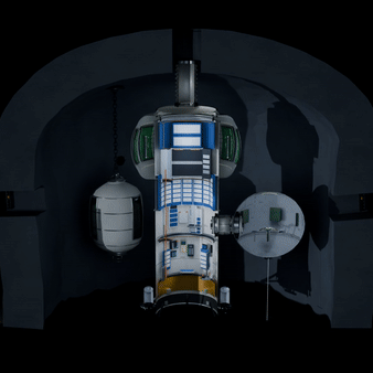 Interactive NASA Lunar Base Model