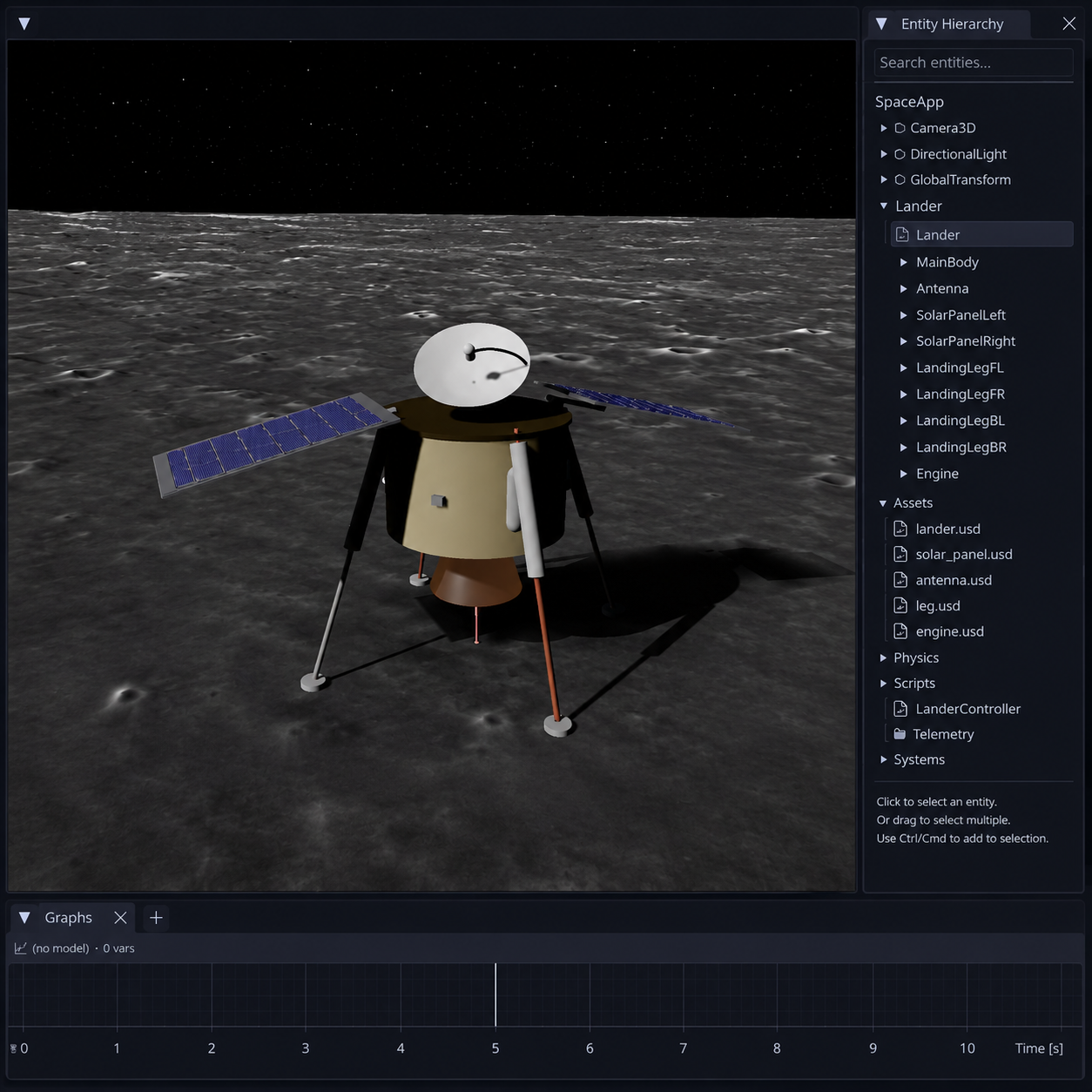 LunCoSim - Opensource Collaborative Space Missions Simulator