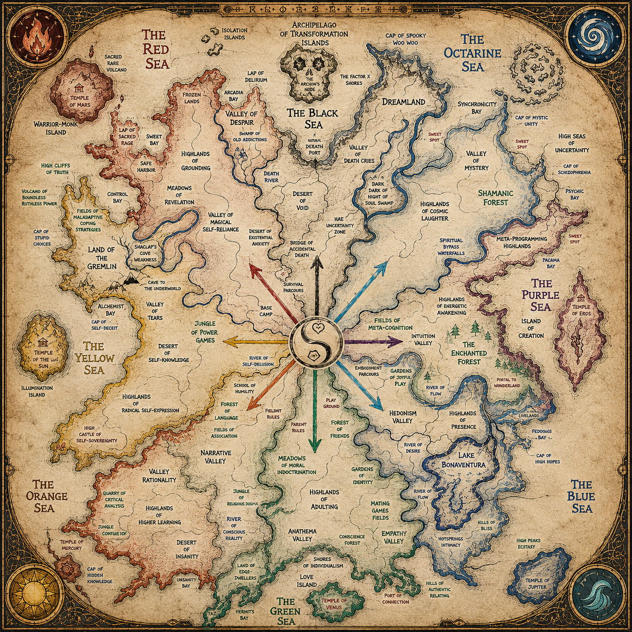 MythOS Lab of Ludomancy - Transformational Mythopoetic Role Playing Game
