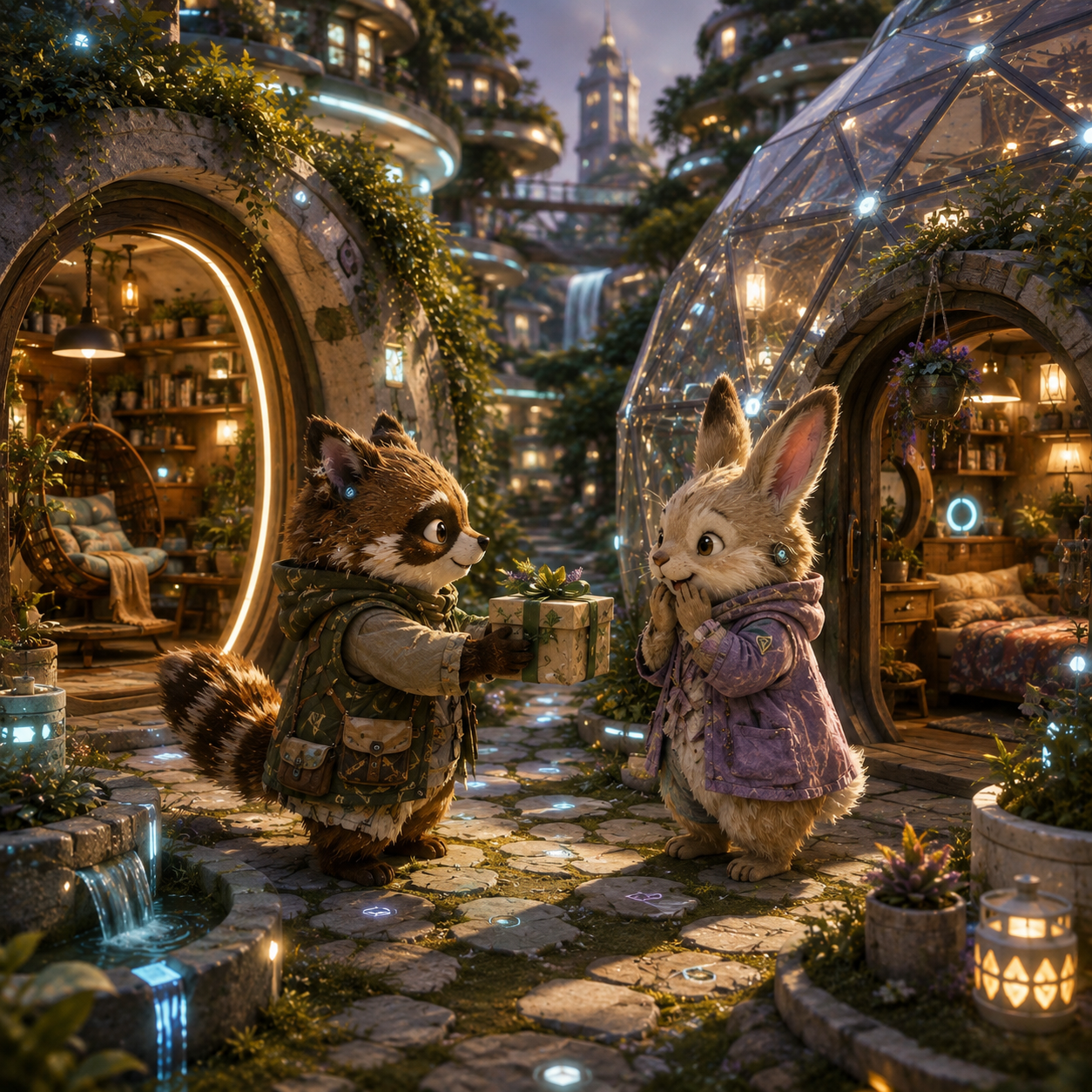 Comfy Critters: Make a Cozy Home