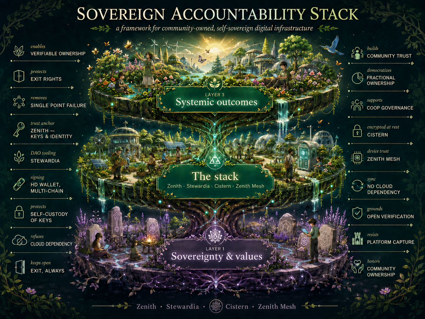 Sovereign Accountability Stack