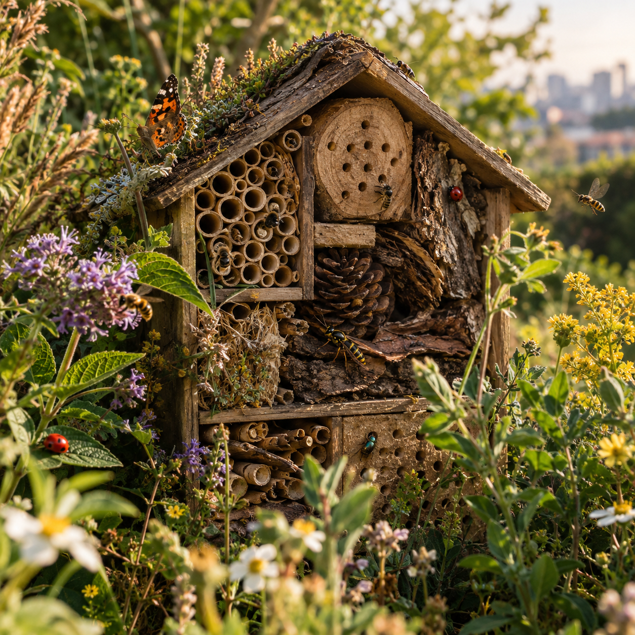 Insect Hotels: Making Space for Other Lives