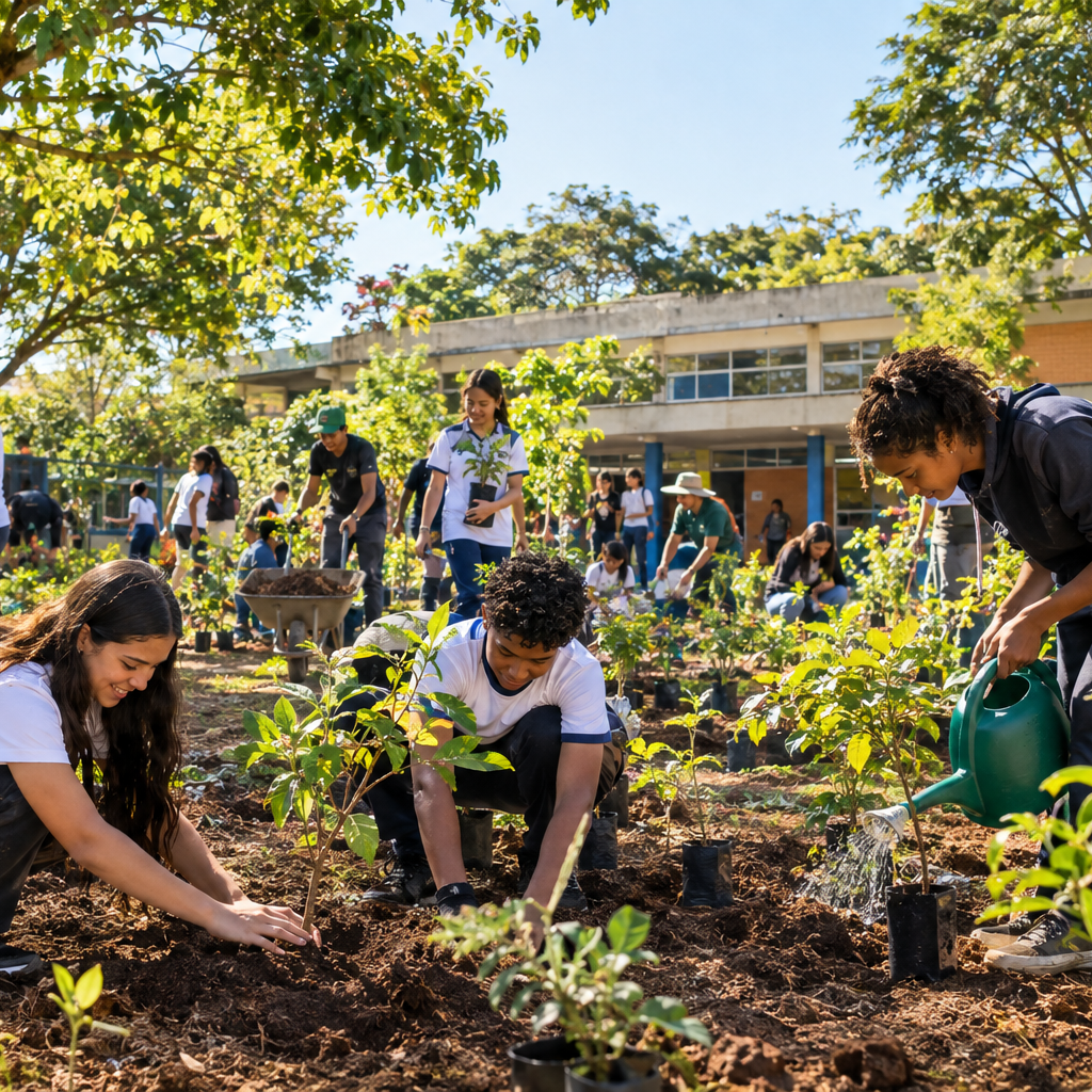 Seeds of Tomorrow: Microforests in Public Schools